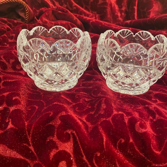 SHANNON CRYSTAL DESIGNS OF IRELAND these gorgeous votive candle holders are new! - Picture 2 of 9